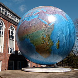Babson World Globe in 1990s